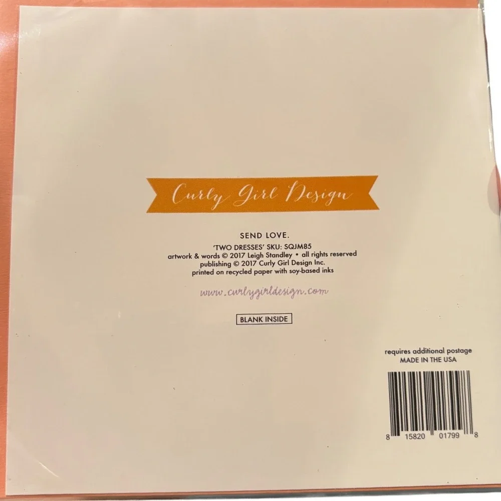 Curly Girl Design Wedding Cards Two Dresses Two Suits Bride Groom Bridal Bachelo